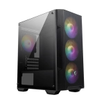 Thùng máy Case MSI MAG Pano M100R PZ - Đen | Kèm sẵn 4 fan